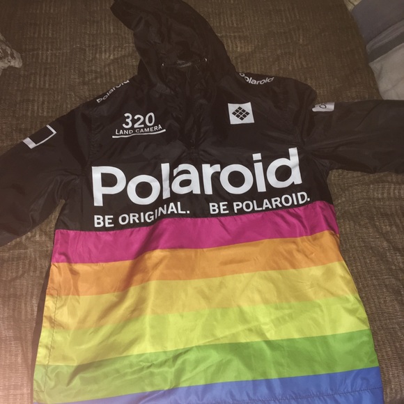 polaroid be original windbreaker